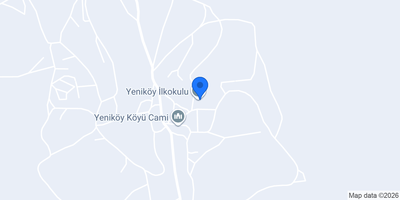 Yeniköy İlkokulu konumu