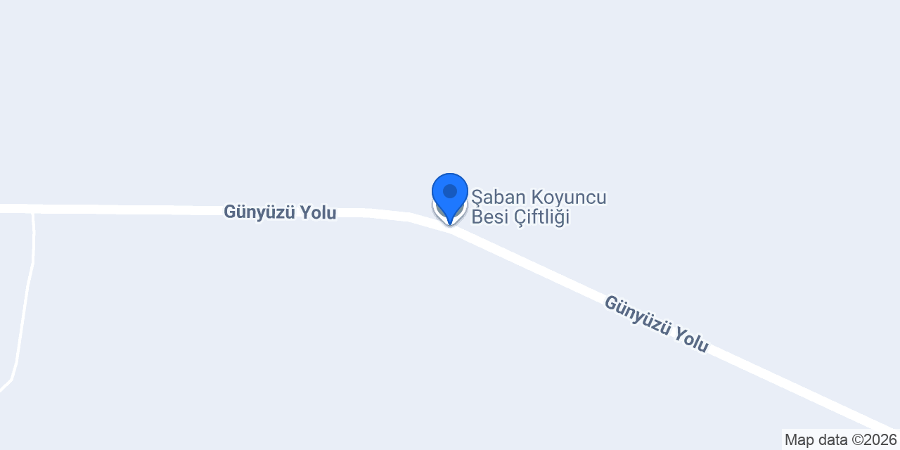 Şaban Koyuncu Besi Çiftliği konumu