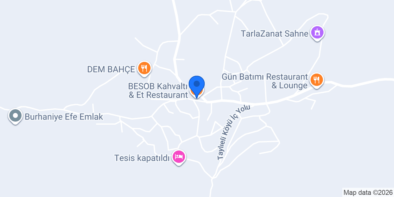 BESOB Kahvaltı & Et Restaurant konumu