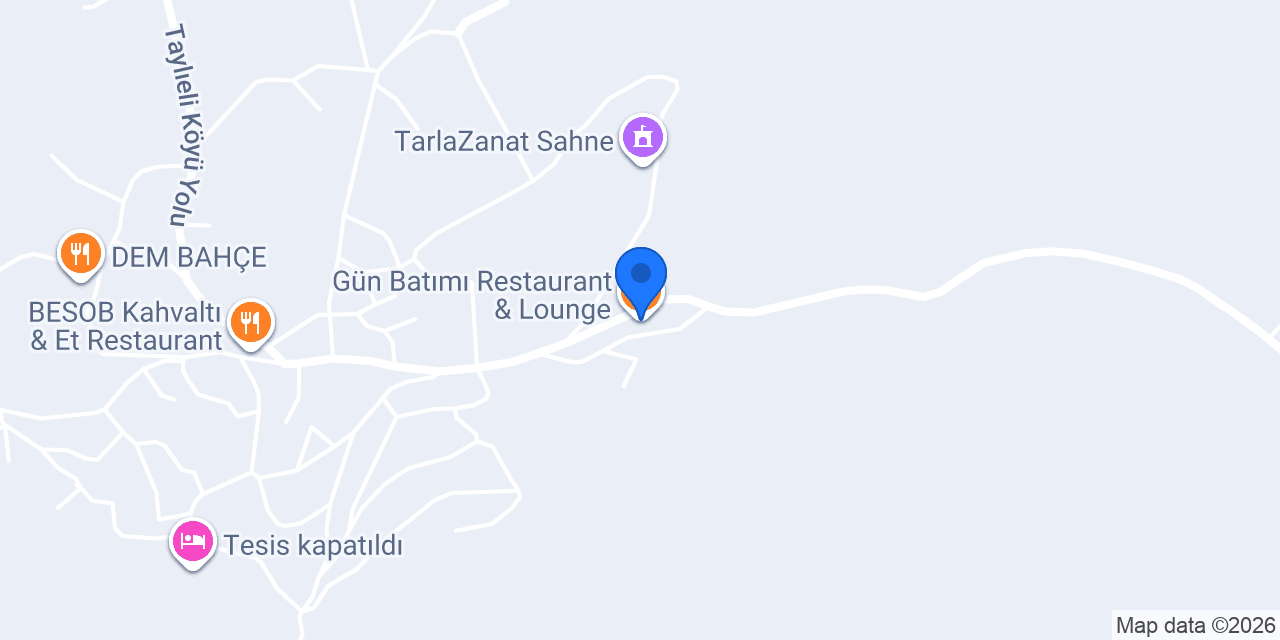 Gün Batımı Restaurant & Lounge konumu