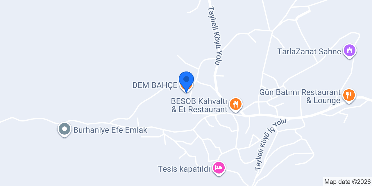 DEM BAHÇE konumu