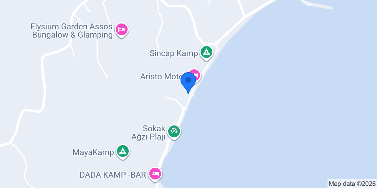 Mesken Bungalow&Camping konumu