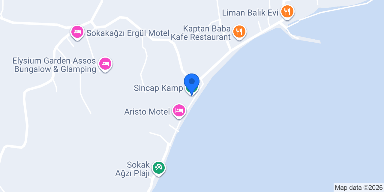Sincap Kamp konumu
