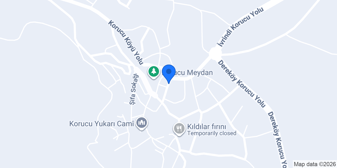 Ptt-korucu Şubesi konumu