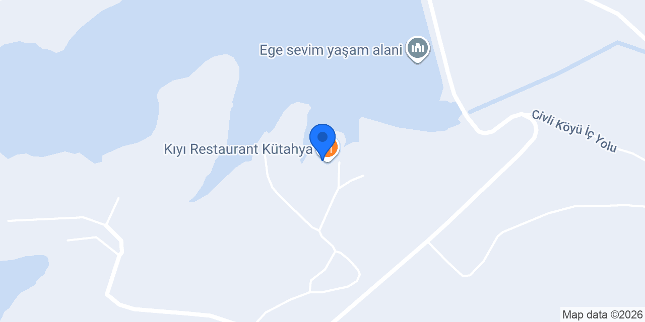 Kıyı Restaurant Kütahya konumu