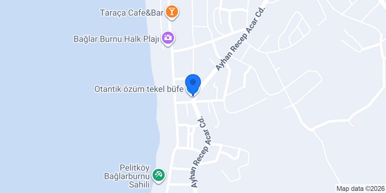 Otantik özüm tekel büfe konumu