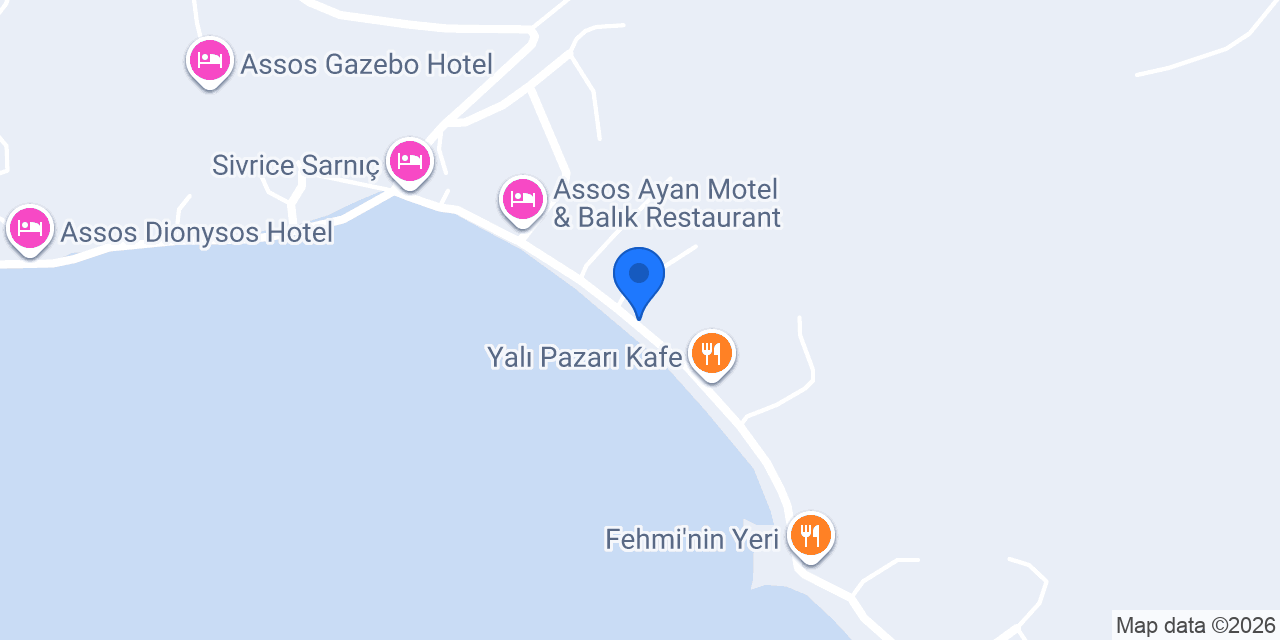 Sivrice Öztürk Motel & Beach Restaurant konumu