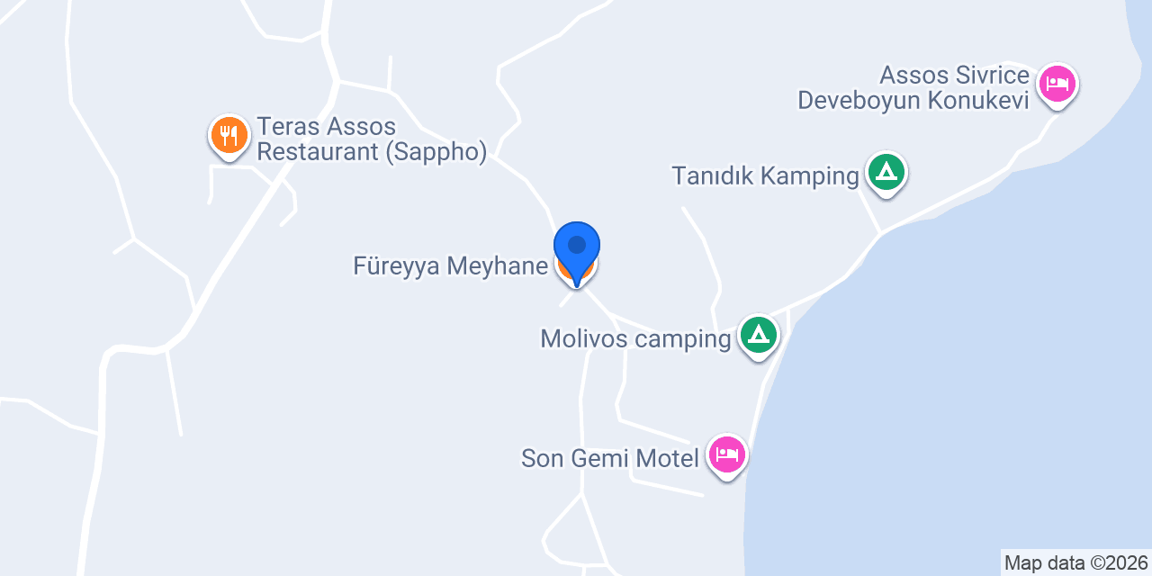 Mavi Kus Assos ️ konumu