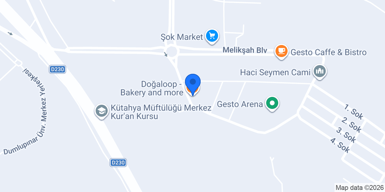 Doğaloop - Bakery and more konumu