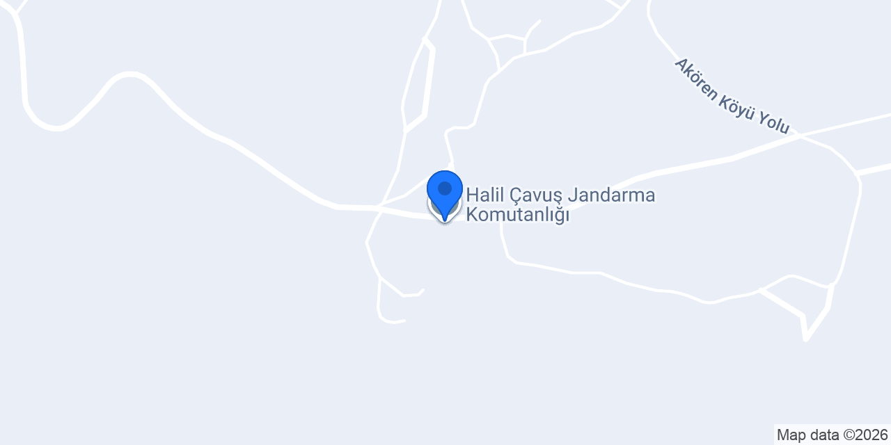 Akören Köyü Muhtarlığı konumu