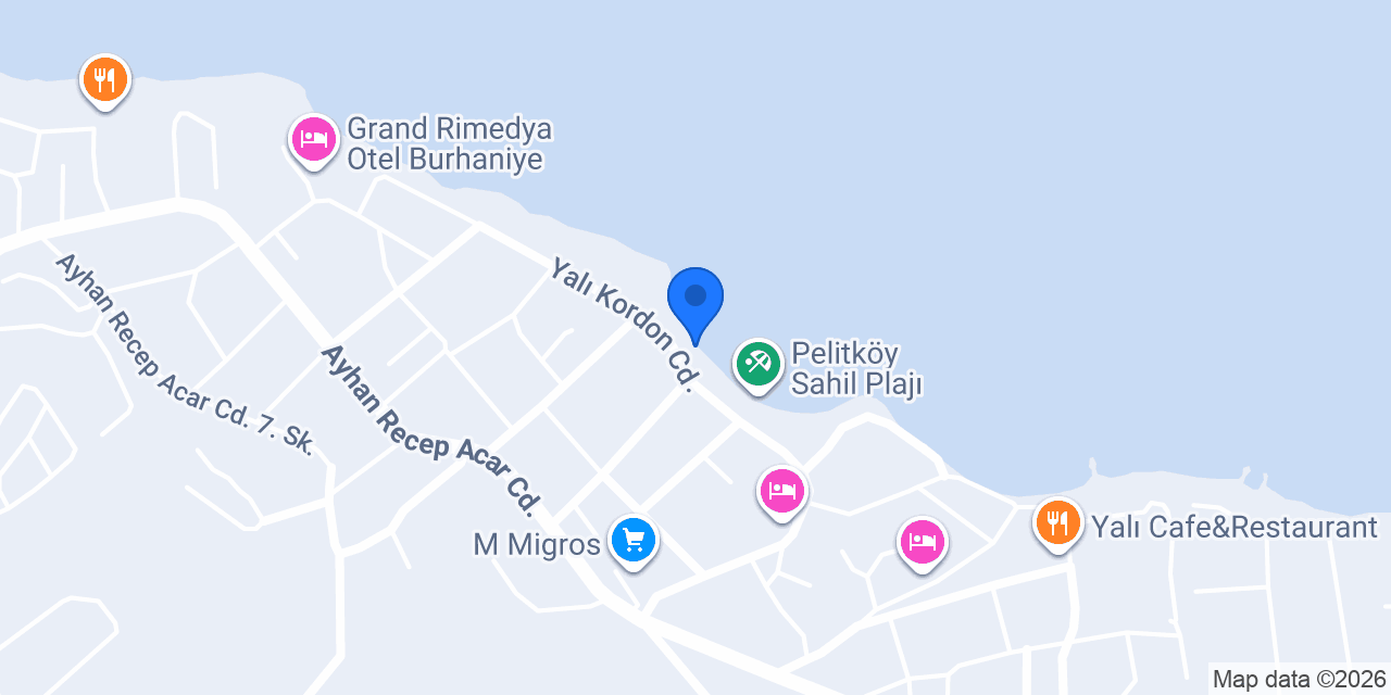 Deniz Beach Cafe konumu