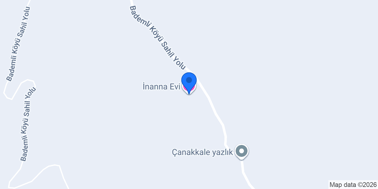 İnanna Evi konumu