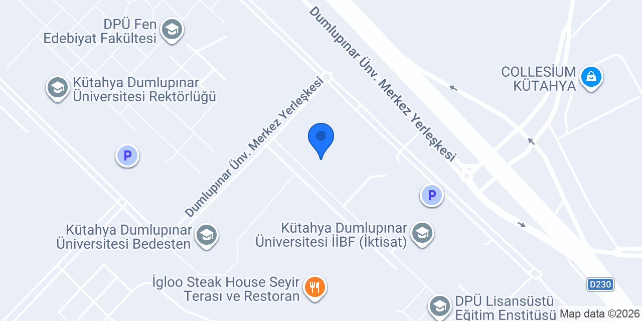 DPÜ AFAMER konumu