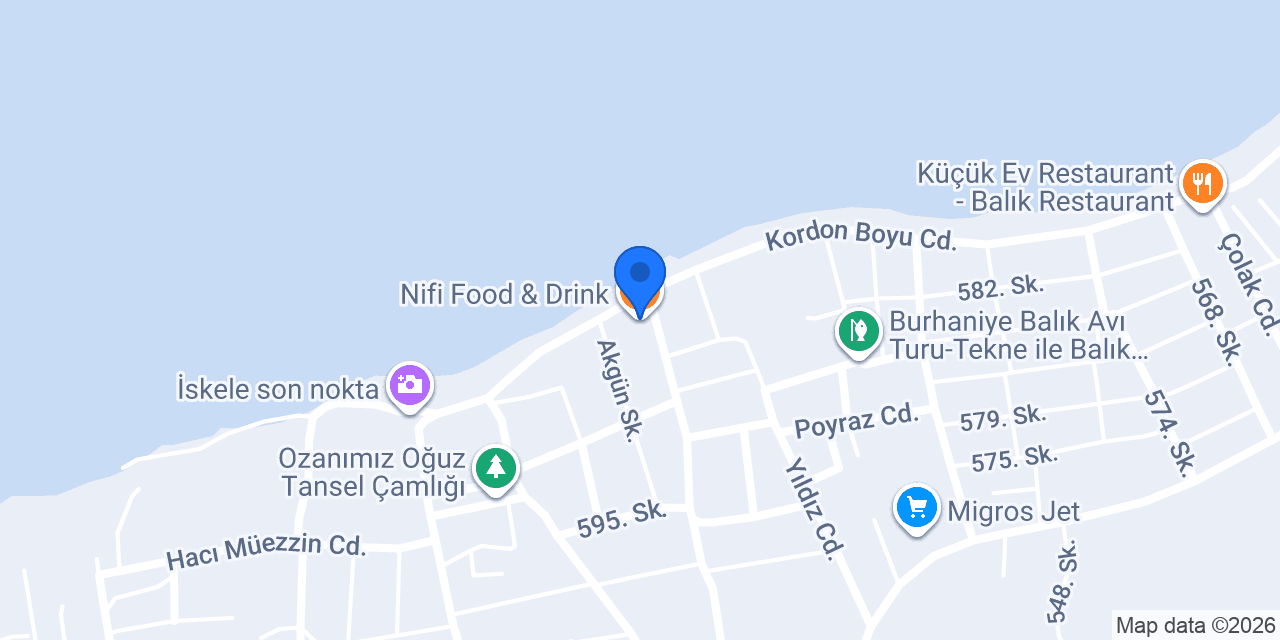 Nifi Food & Drink konumu