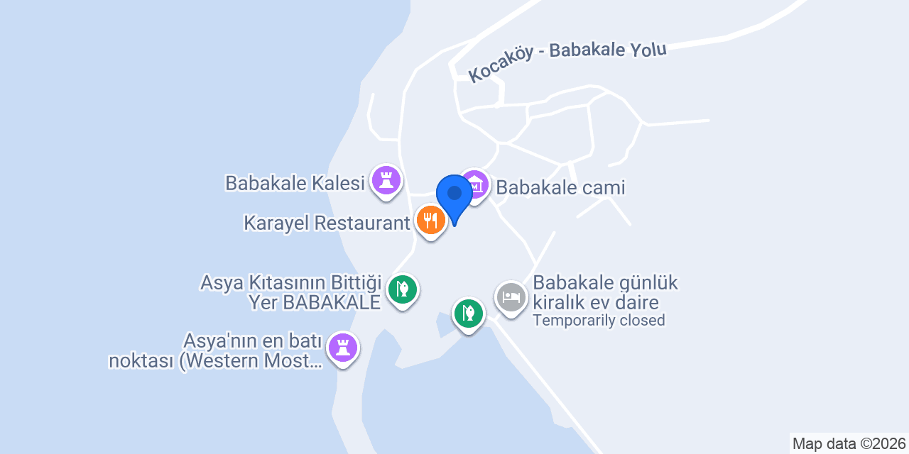 Babakale Bıçakçılık konumu