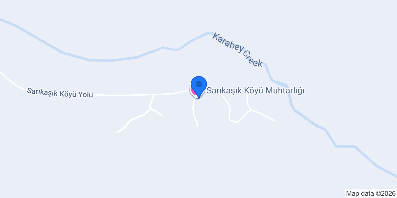 Sarıkaşık Köyü Muhtarlığı konumu