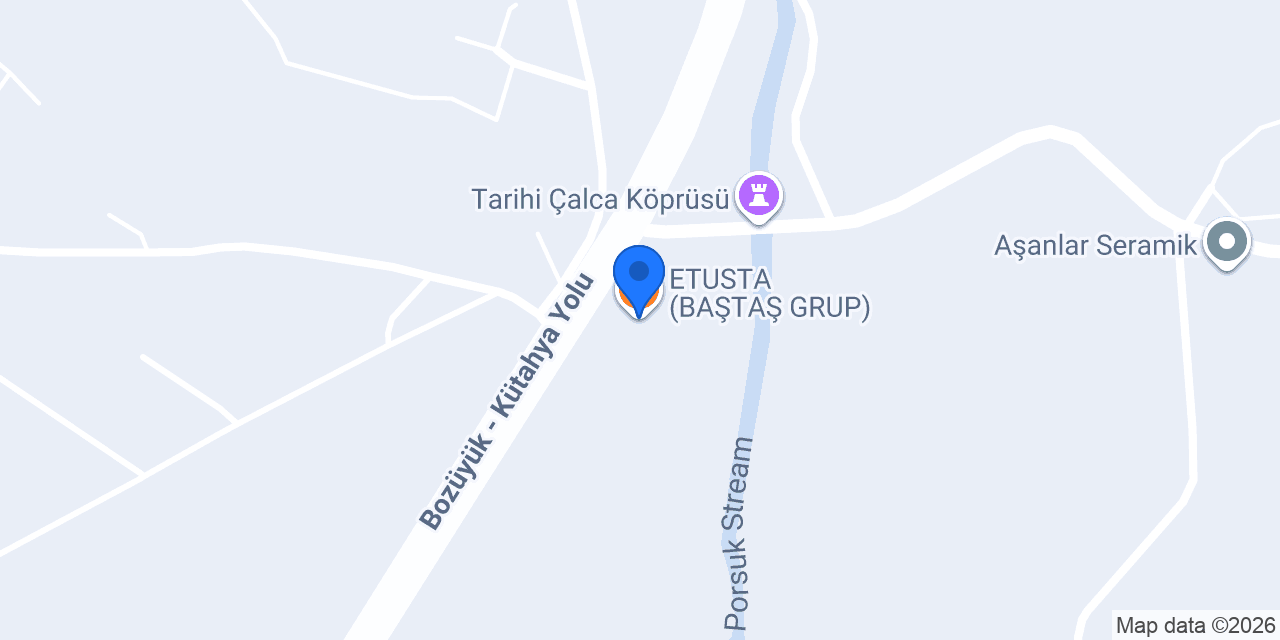 ETUSTA (BAŞTAŞ GRUP) konumu