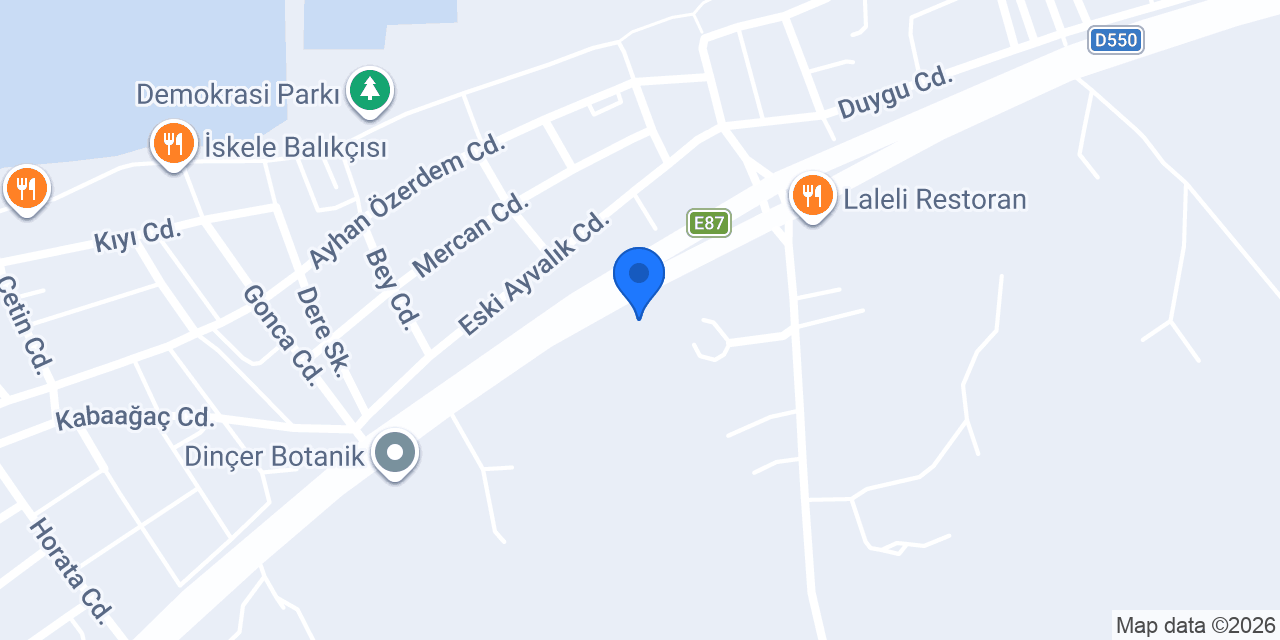 Çağatay Çiçekçilik konumu