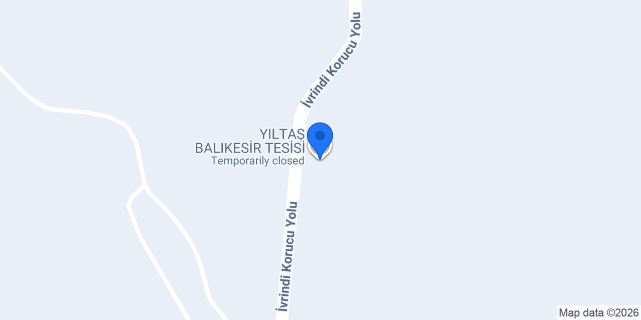 YILTAŞ BALIKESİR TESİSİ konumu