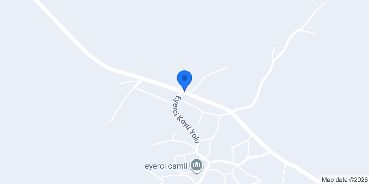 Eyerci Köyü Muhtarlığı konumu