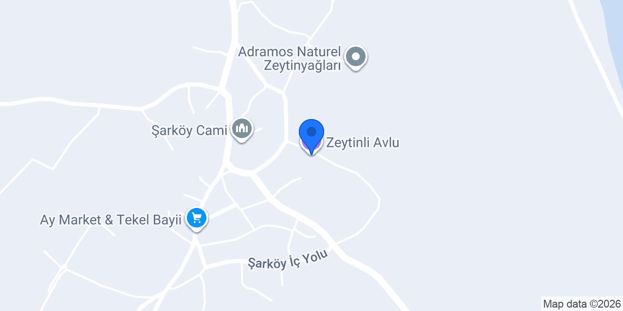 Zeytinli Avlu konumu