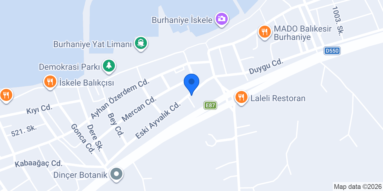 Gaya Evi Seramik evi konumu