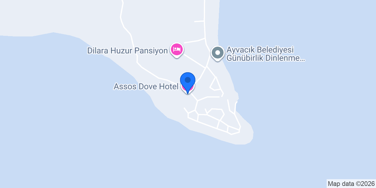 Assos Dove Hotel konumu