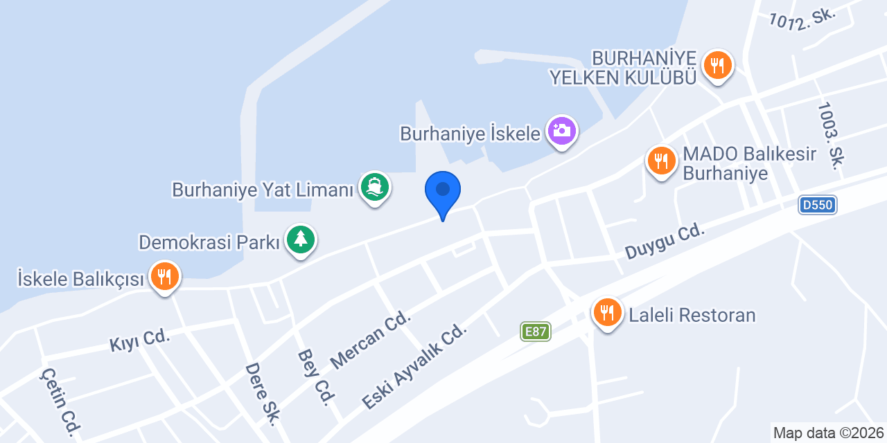 Marina Cafe & Bistro & Pub konumu