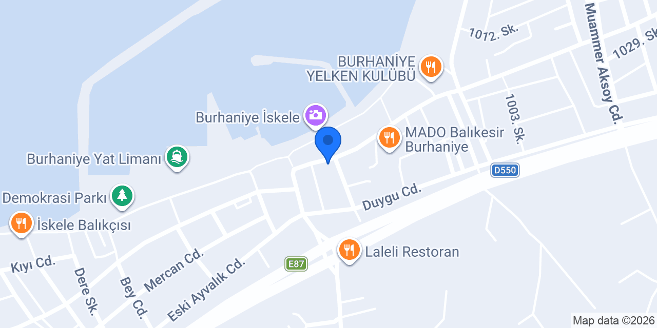 Eniştenin Yeri konumu