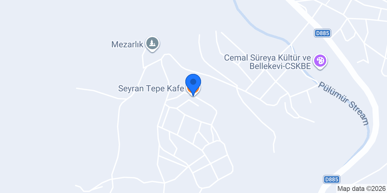 Seyran Tepe Kafe konumu
