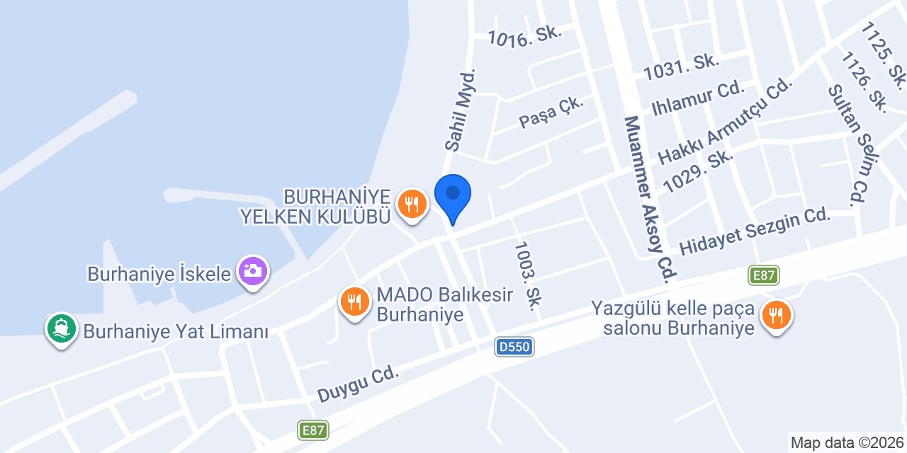 Alessa İskele Otel konumu