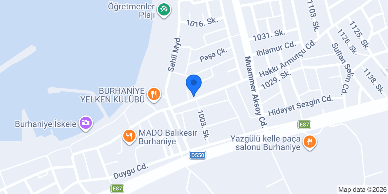 Balıkçı konumu