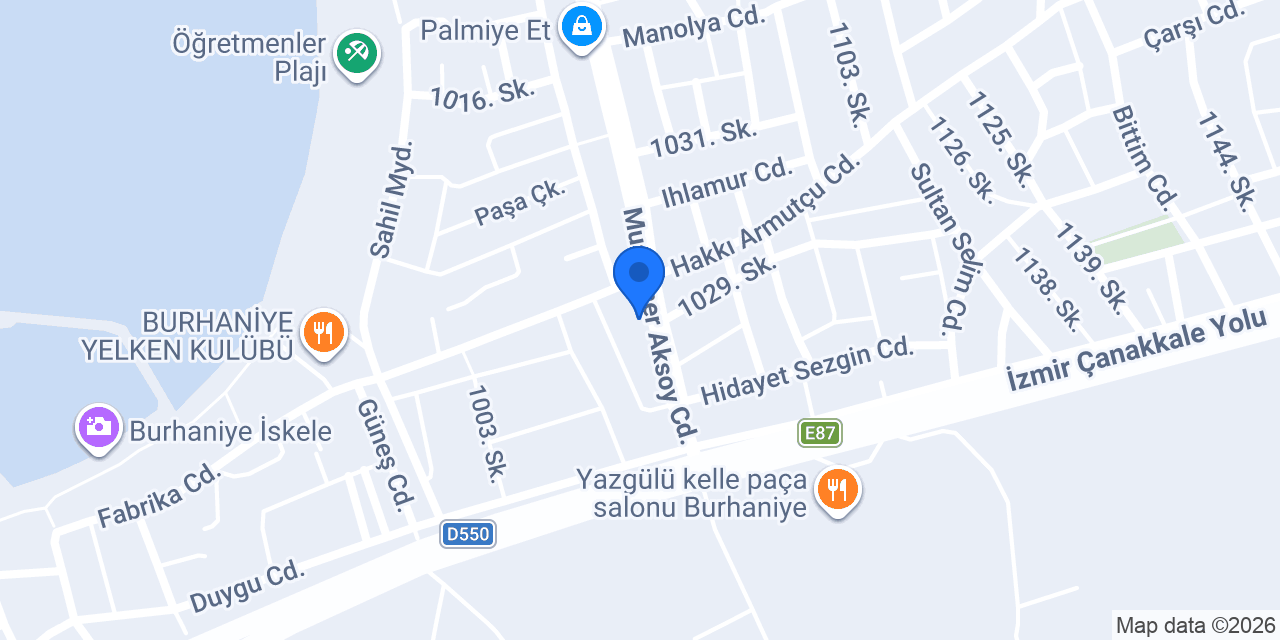 Seyitoğlu Apart Pansiyon konumu