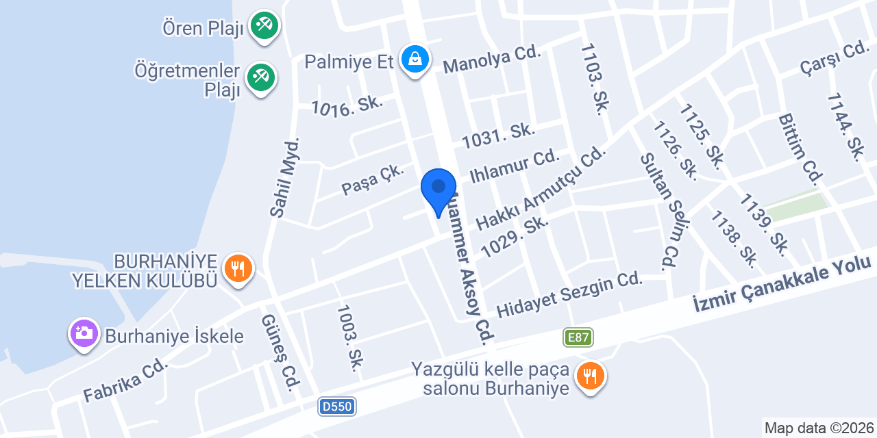 Deniz Taksi konumu