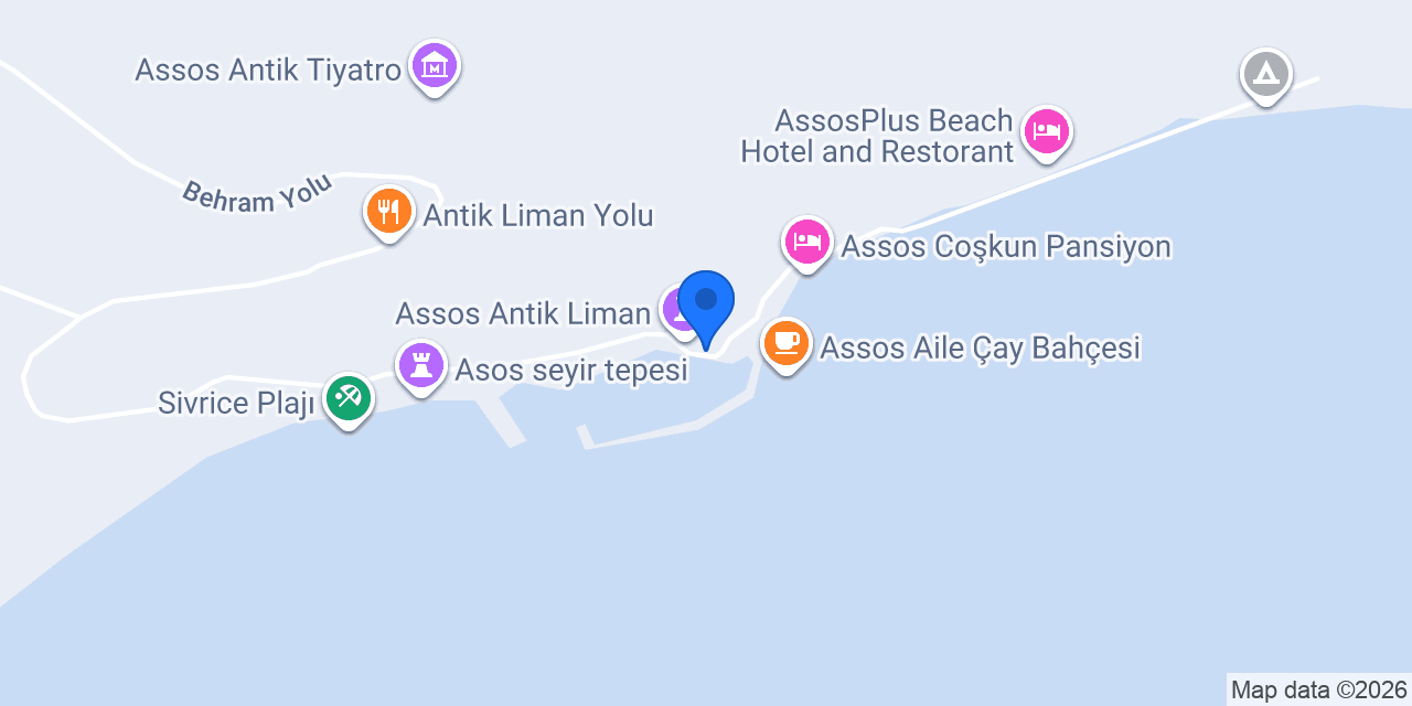 Antik Liman Restaurant konumu