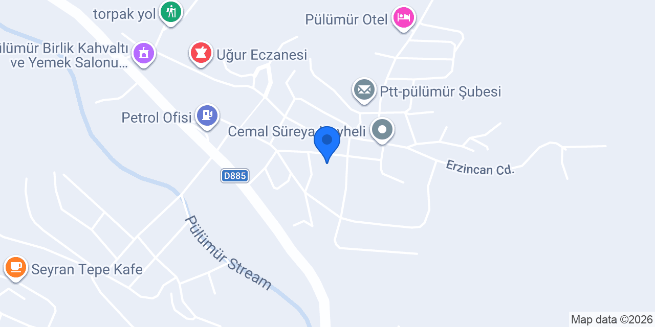 Mezra Köyü Muhtarlığı konumu