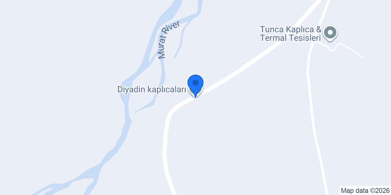 Diyadin kaplıcaları konumu