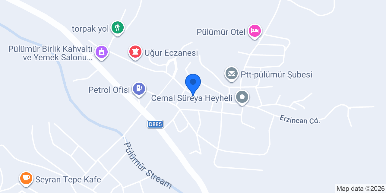 Şaman Otel konumu