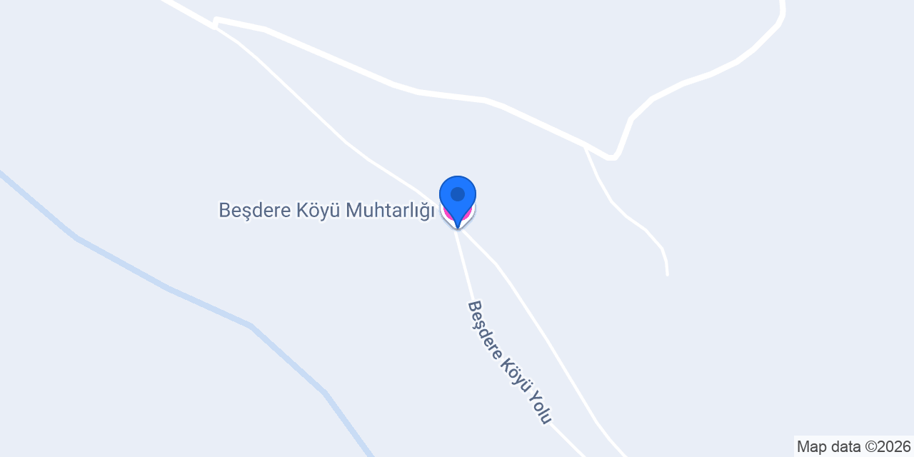 Beşdere Köyü Muhtarlığı konumu