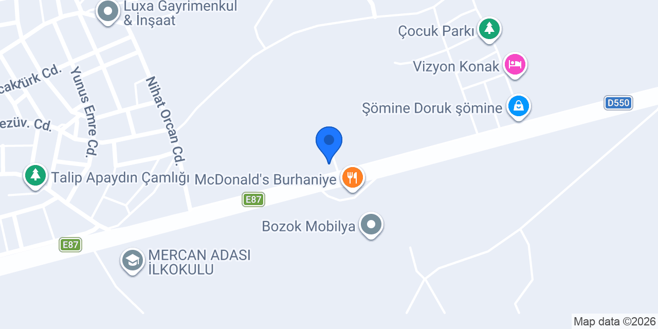 Agonyalı Prefabrik ve Hafif Çelik Yapı konumu