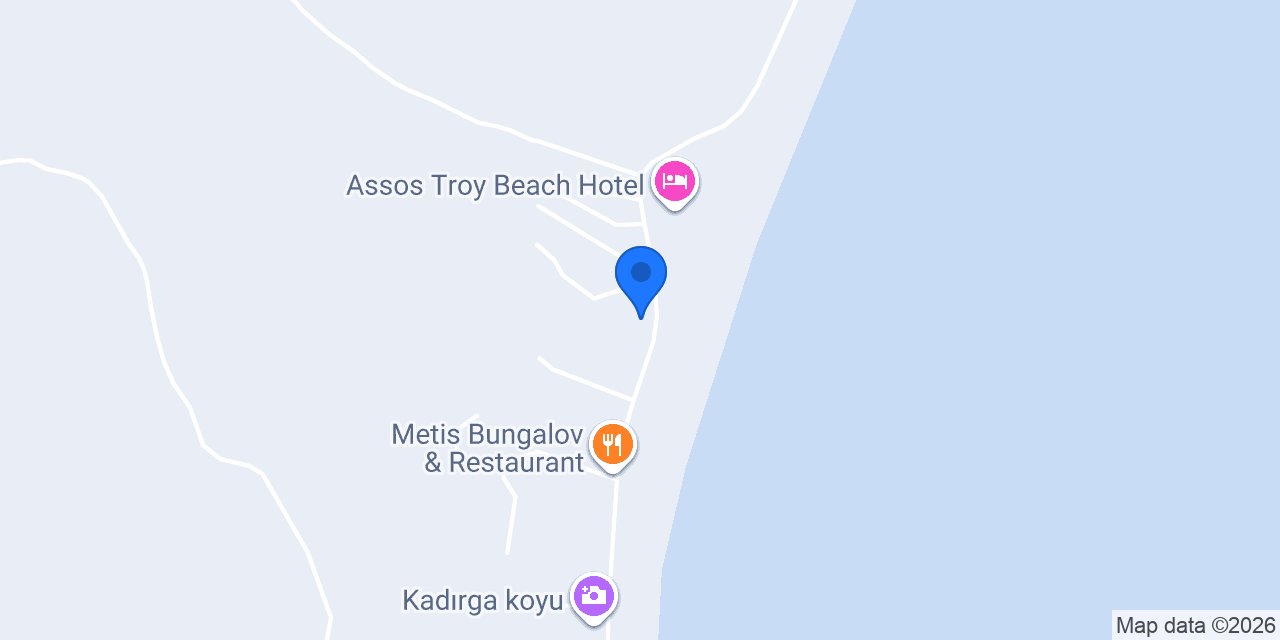 ASSOS KADIRGA KOYU CAFE & CAMPING konumu