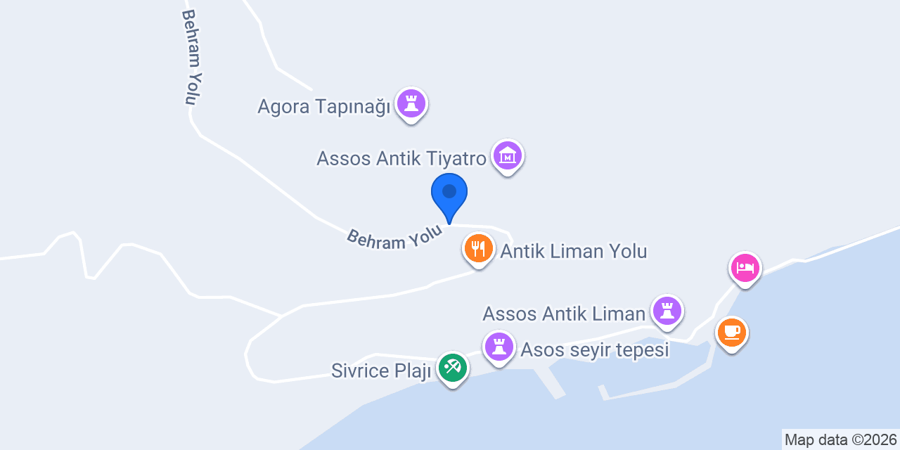 Assos Taksi konumu