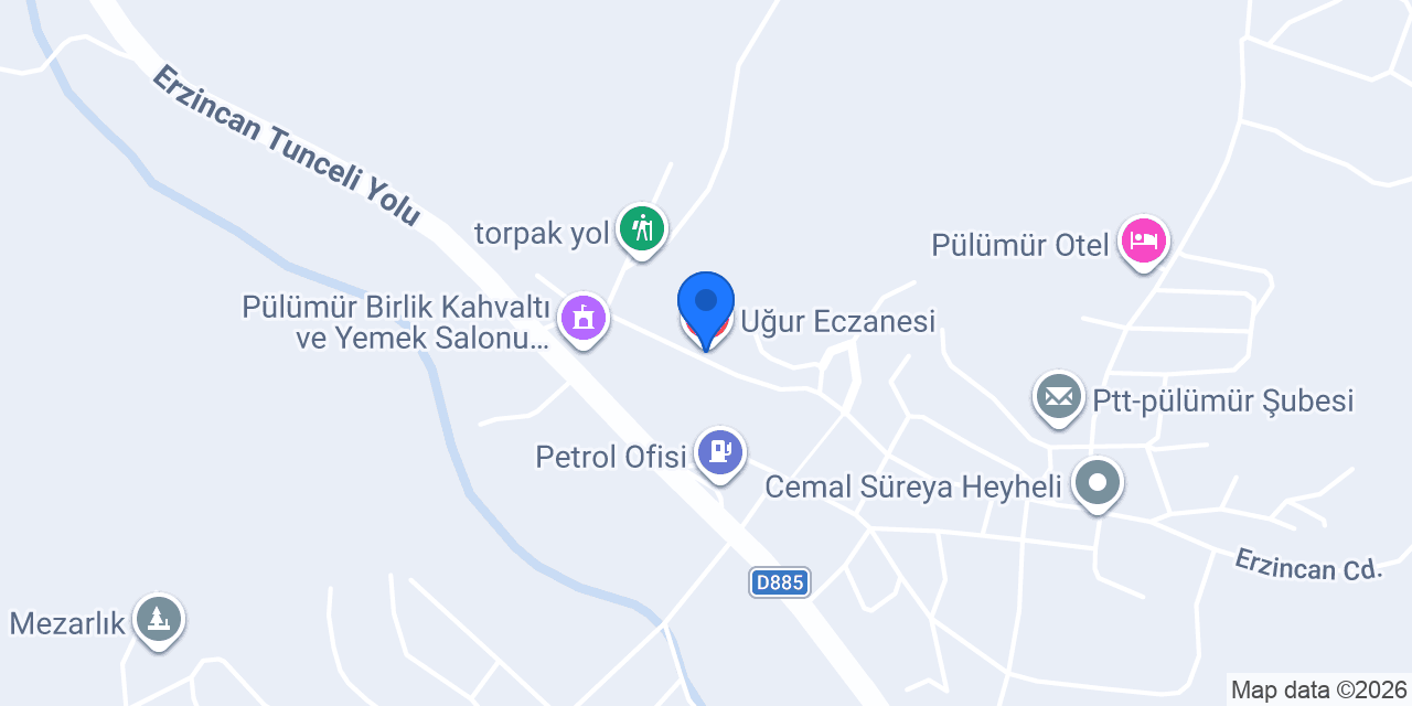 Uğur Eczanesi konumu