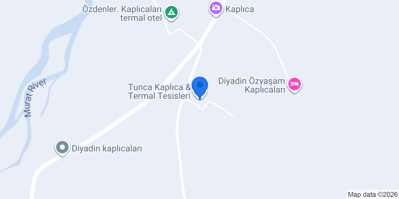 Tunca Kaplıca & Termal Tesisleri konumu
