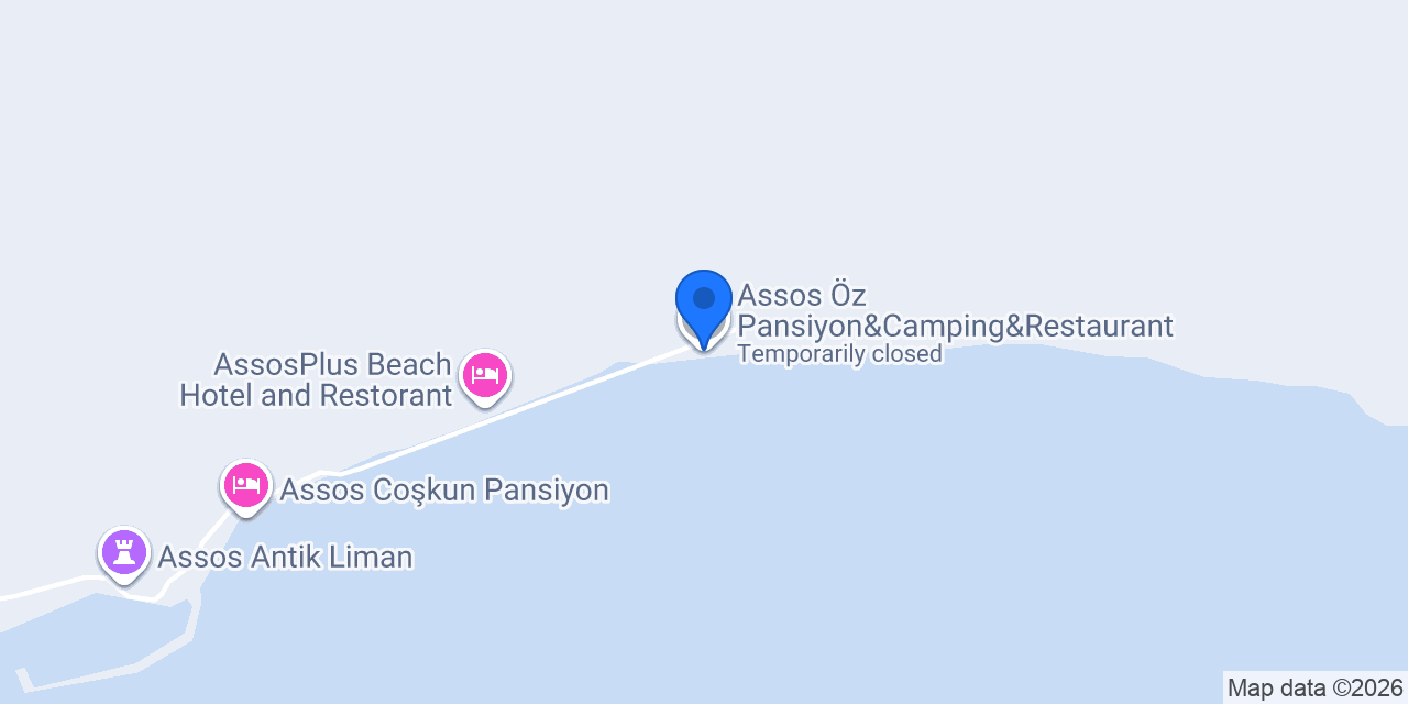 Assos Öz Pansiyon&Camping&Restaurant konumu