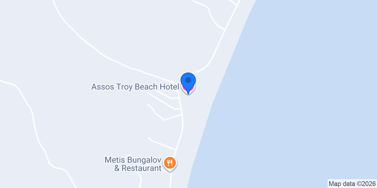 Assos Troy Beach Hotel konumu