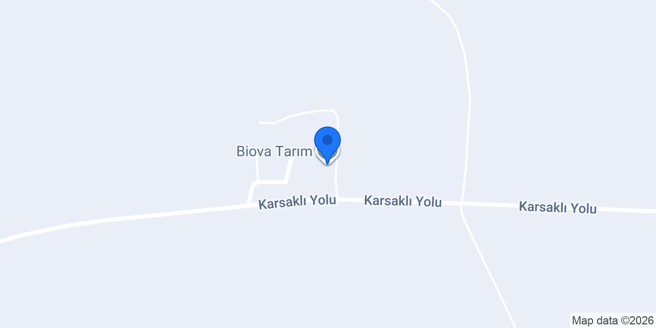 Biova Tarım konumu