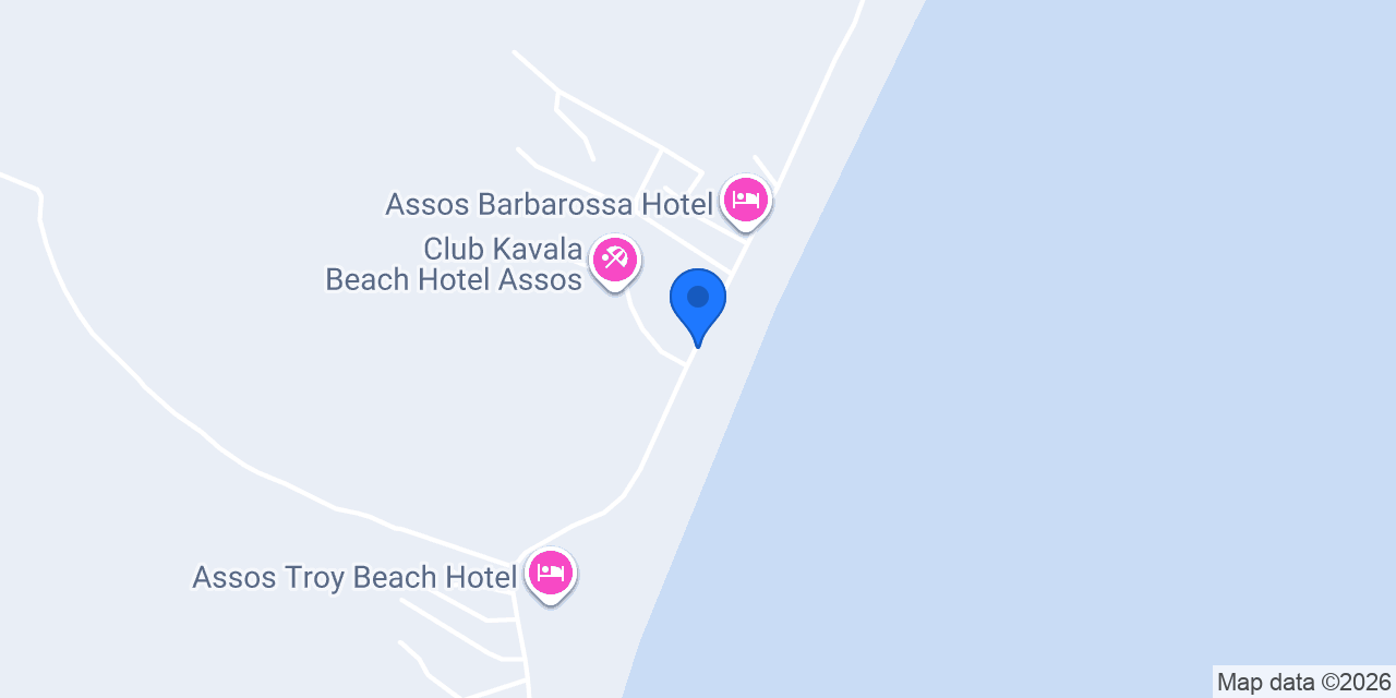 Assos Beach Kavala konumu