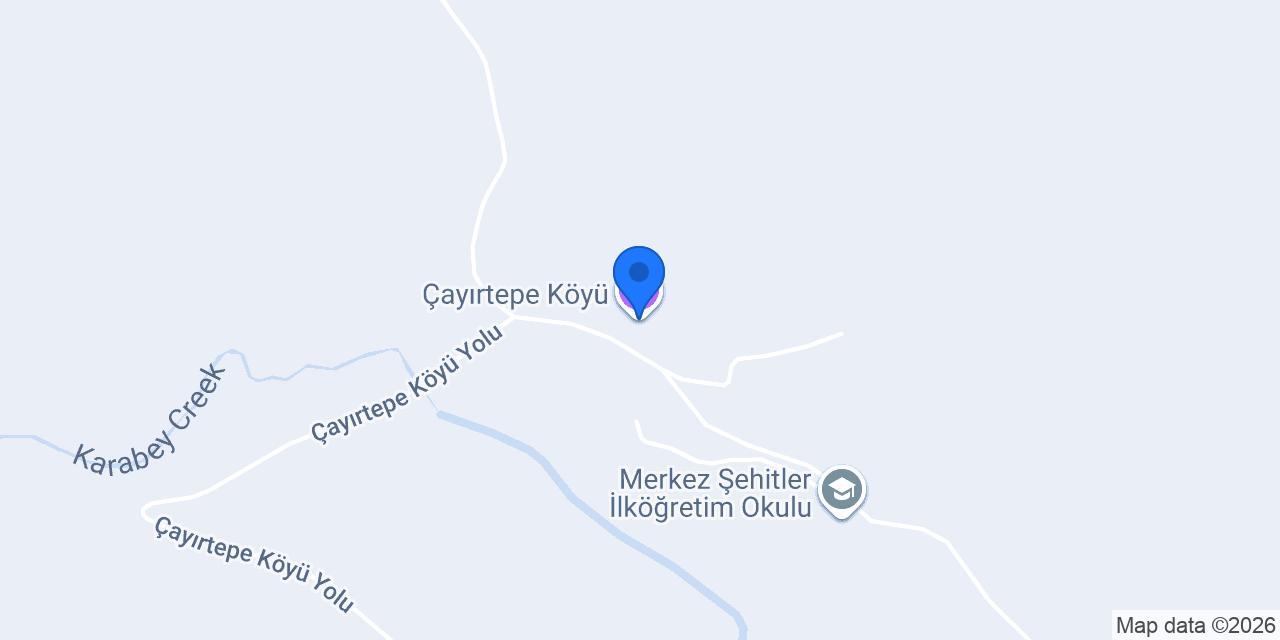 Çayırtepe Köyü konumu