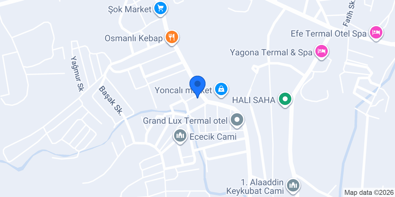Sultan Market - Yoncalı konumu